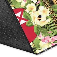 Wallis and Futuna Area Rug - Polynesian Gold Patterns Collection - Polynesian Pride