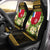 Wallis and Futuna Car Seat Cover - Polynesian Gold Patterns Collection Universal Fit Black - Polynesian Pride