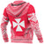 Wallis and Futuna Polynesian Chief Hoodie Red Version - Polynesian Pride