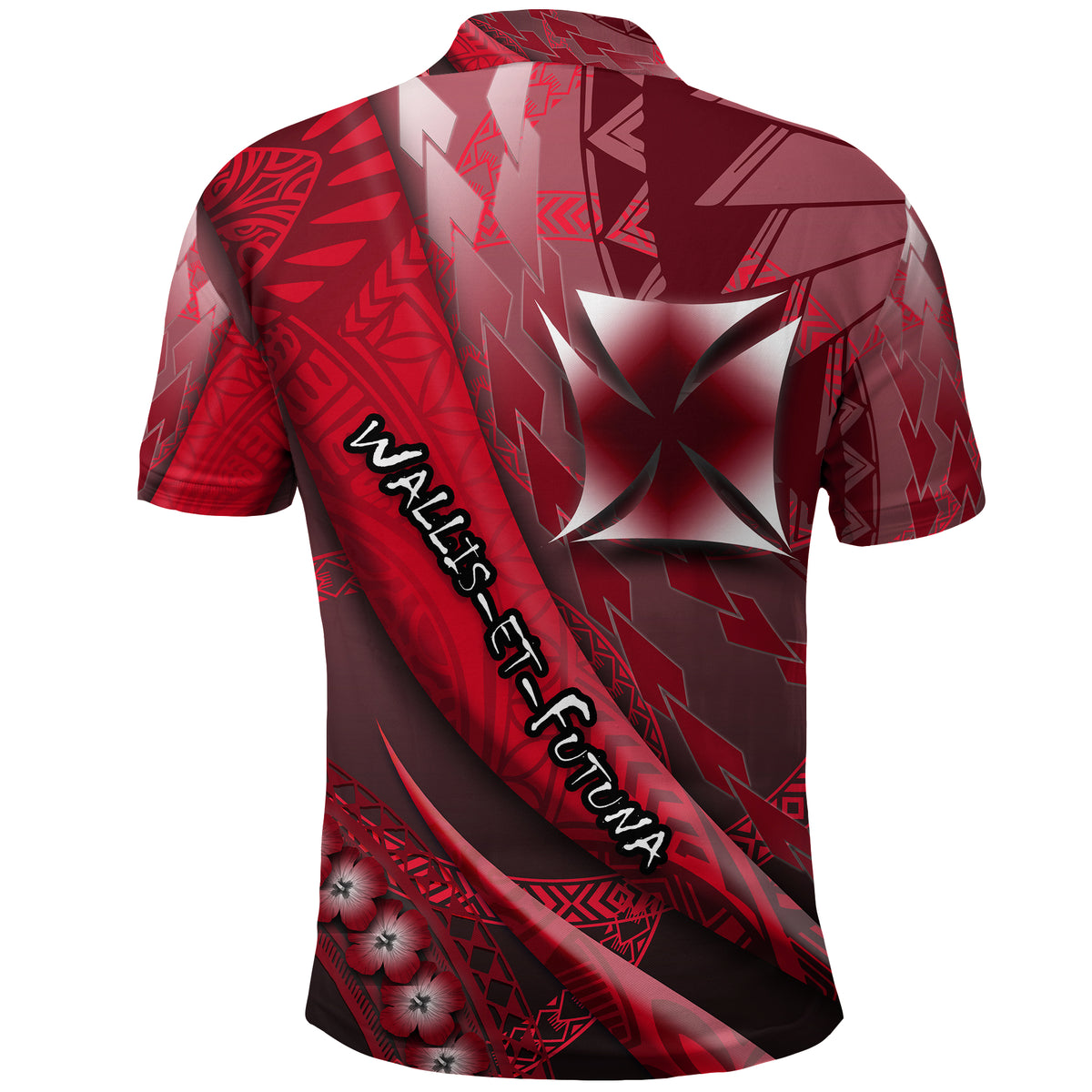 Wallis et Futuna Polo Shirt Artsy Style Special LT9 - Polynesian Pride