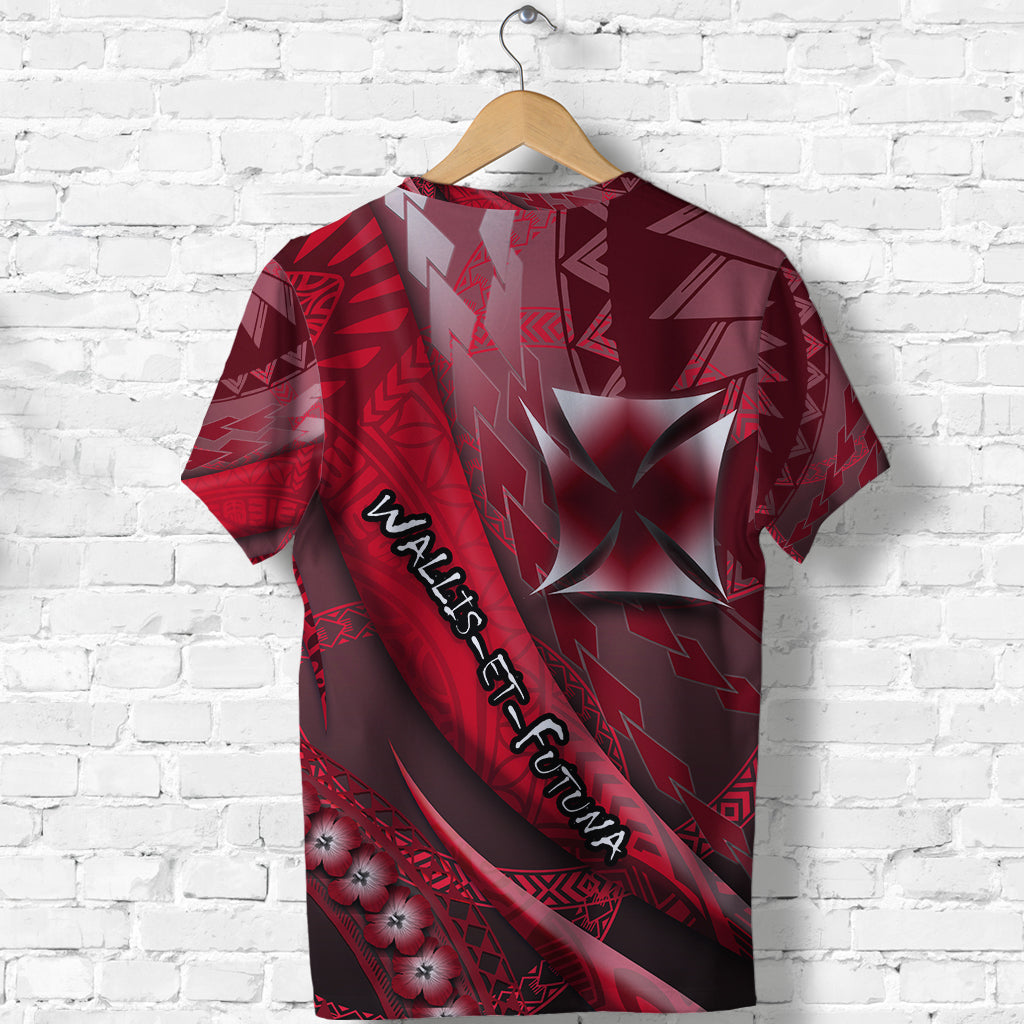 Wallis et Futuna T Shirt Artsy Style Special LT9 - Polynesian Pride