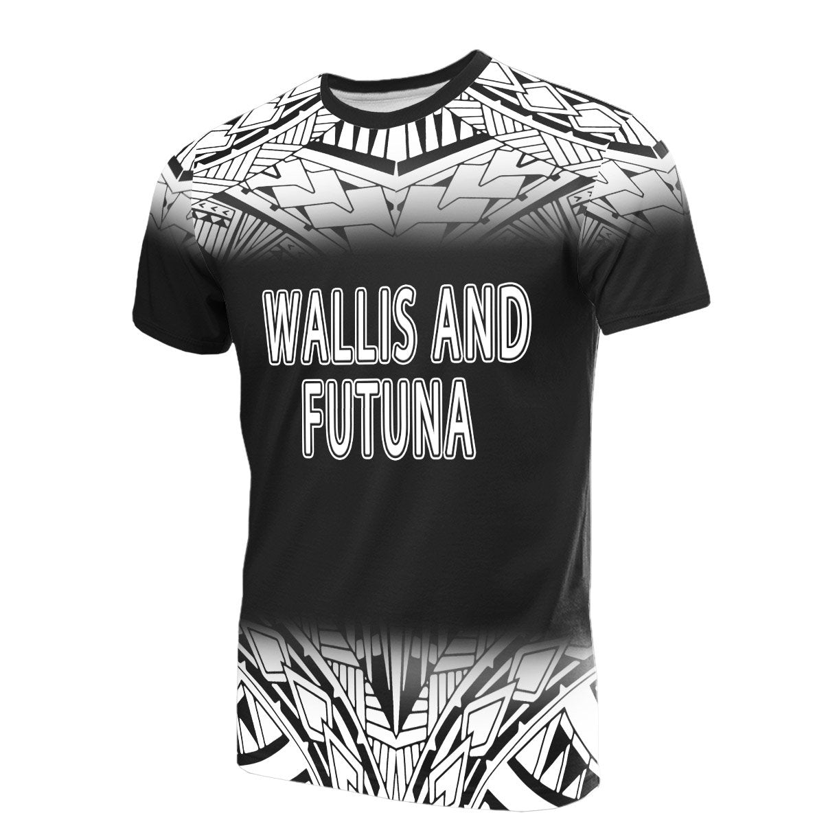 Wallis and Futuna Polynesian Fog Black Style Unisex Black - Polynesian Pride