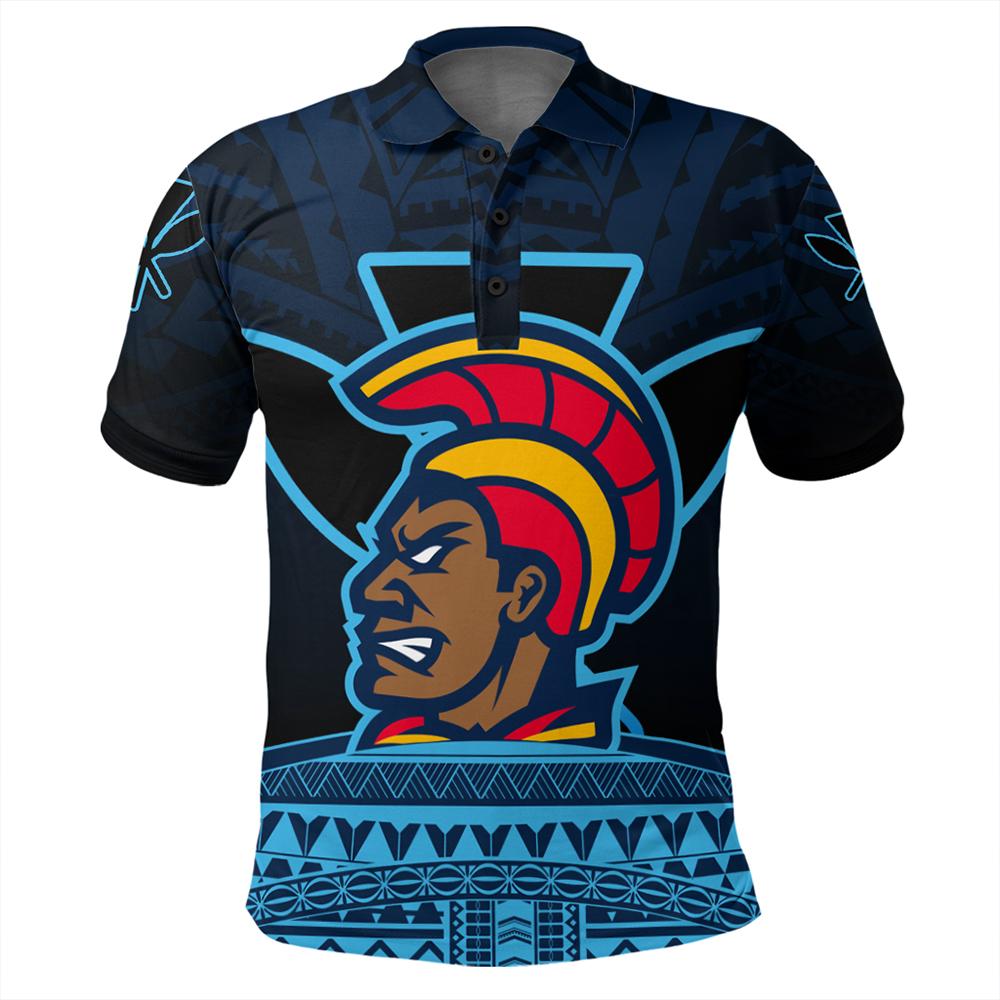 Hawaiian Polynesian Kanaka Warrior Polo Shirt Strong Style - Polynesian Pride