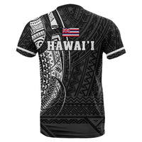 Hawaii Kakau Kanaka Polynesian T Shirt White - Polynesian Pride