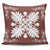 Hawaiian Quilt Maui Plant And Hibiscus Pattern Pillow Covers - White Coral - AH One Size White - Polynesian Pride