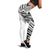 Tuvalu Flag Leggings (White) A02 - Polynesian Pride