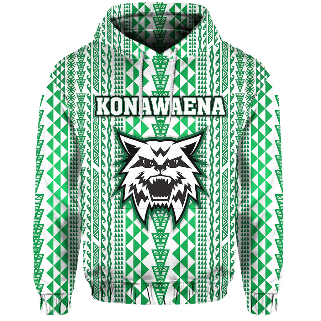 Hawaii Konawaena Wildcats School Hoodie Simple Style LT8 - Polynesian Pride