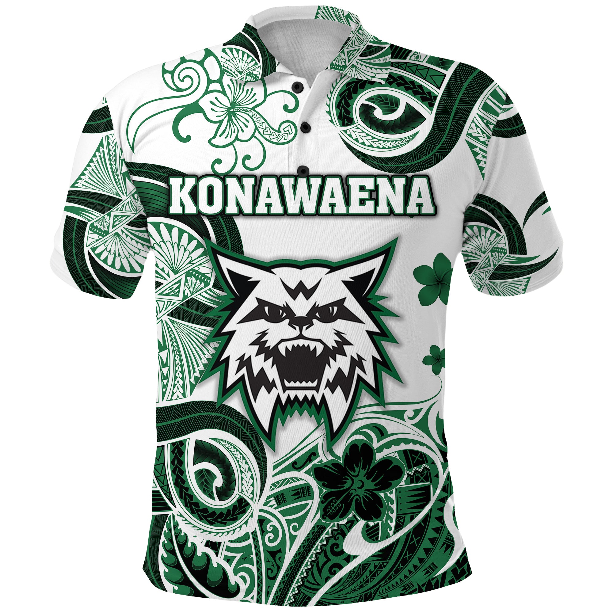 Hawaii Konawaena Wildcats School Polo Shirt Unique Style LT8 - Polynesian Pride