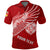 Custom Tonga Rugby Polo Shirt Ikale Tahi Soaring Wings LT7 Unisex Red - Polynesian Pride