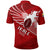 Custom Tonga Rugby Polo Shirt Ikale Tahi Soaring Wings LT7 - Polynesian Pride