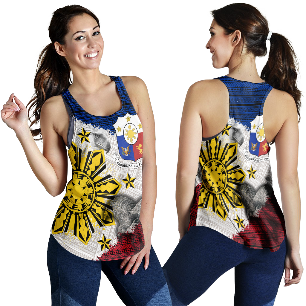 Philippines Filipino Tribal Eagle Women Tank Top - LT2 - Polynesian Pride