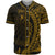 Yap Baseball Shirt - Wings Style Unisex Gold - Polynesian Pride