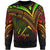 Yap State Sweatshirt - Cross Style Reggae Color Unisex Black - Polynesian Pride