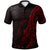 Palau Polo Shirt Custom Polynesian Pattern Style Red Color Unisex Red - Polynesian Pride