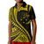 Yap Polo Shirt Federated States of Micronesia Gold Wave Style LT9 Kid Gold - Polynesian Pride