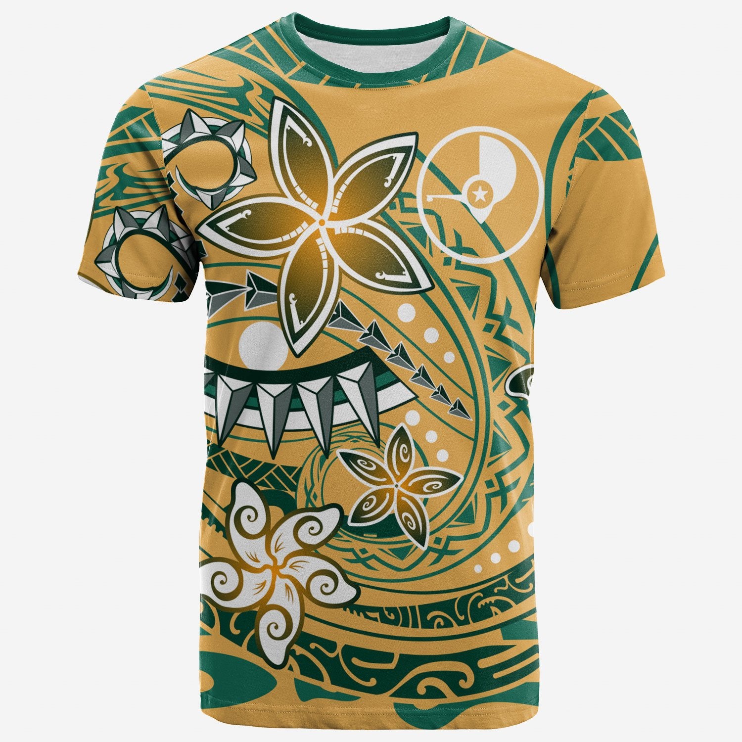 Yap T Shirt Spring Style Unisex Yellow - Polynesian Pride