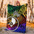 Yap Premium Blanket - Rainbow Polynesian Pattern - Polynesian Pride