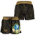 Yap State Women's Shorts - Polynesian Gold Patterns Collection - Polynesian Pride