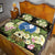 Yap State Quilt Bed Set - Polynesian Gold Patterns Collection - Polynesian Pride