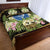 Yap State Quilt Bed Set - Polynesian Gold Patterns Collection - Polynesian Pride