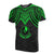 Yap Custom T Shirt Micronesian Pattern Green Armor Style Unisex Green - Polynesian Pride