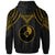 Yap Hoodie Polynesian Armor Style Gold - Polynesian Pride