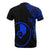 Yap T Shirt Micronesian Pattern Blue Flash Style - Polynesian Pride