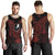 Yap Custom Personalised Men's Tank Top - Red Turtle - Polynesian Pride