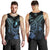 YapCustom Personalised Men's Tank Top - Blue Turtle - Polynesian Pride