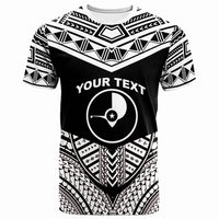 Yap Custom T Shirt Tribal Pattern Cool Style White Color Unisex White - Polynesian Pride