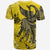 New Caledonia Custom T Shirt Polynesian Phoenix Bird, Fairytales Bird Yellow - Polynesian Pride