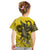 Tahiti Custom T Shirt Polynesian Phoenix Bird, Fairytales Bird Yellow - Polynesian Pride