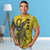 Guam T Shirt Polynesian Phoenix Bird, Fairytales Bird Yellow - Polynesian Pride