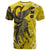 Papua New Guinea T Shirt Polynesian Phoenix Bird, Fairytales Bird Yellow Unisex Yellow - Polynesian Pride