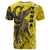 Tonga T Shirt Polynesian Phoenix Bird, Fairytales Bird Yellow Unisex Yellow - Polynesian Pride