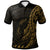 Palau Polo Shirt Custom Polynesian Pattern Style Gold Color Unisex Gold - Polynesian Pride