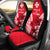 Wallis and Futuna Car Seat Covers Impressive LT13 Universal Fit Red - Polynesian Pride