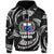 Samoa Zip Hoodie Polynesian Tribal Unisex Black - Polynesian Pride