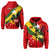 Custom Eastern Highlands Province Zip Hoodie Peaceful PNG LT13 Unisex Red - Polynesian Pride