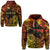 Custom Papua New Guinea Zip Hoodie Stalwart Polynesian Special LT13 Unisex Red - Polynesian Pride