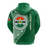 Custom Vanuatu Penama Province Hoodie Penama Emblem LT7 - Polynesian Pride