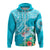 Custom Polynesian Birthday Zip up Hoodie Legends Are Born In January LT7 Unisex Cerulean - Polynesian Pride