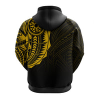 Polynesian Full Sleeve Tattoo Hoodie Gold Vibes LT7 - Polynesian Pride