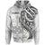 Samoa Zip Hoodie Black Polynesian Patterns Best Samoa Ever Unisex Black - Polynesian Pride