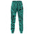 Polynesian Hawaiian Style Tribal Tattoo Turquoise Joggers - Polynesian Pride