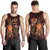 Polynesian Tahiti Men's Tank Top - Legend of Tahiti (Red) - Polynesian Pride