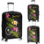 Chuuk Polynesian Custom Personalised Luggage Covers - Plumeria Tribal Black - Polynesian Pride