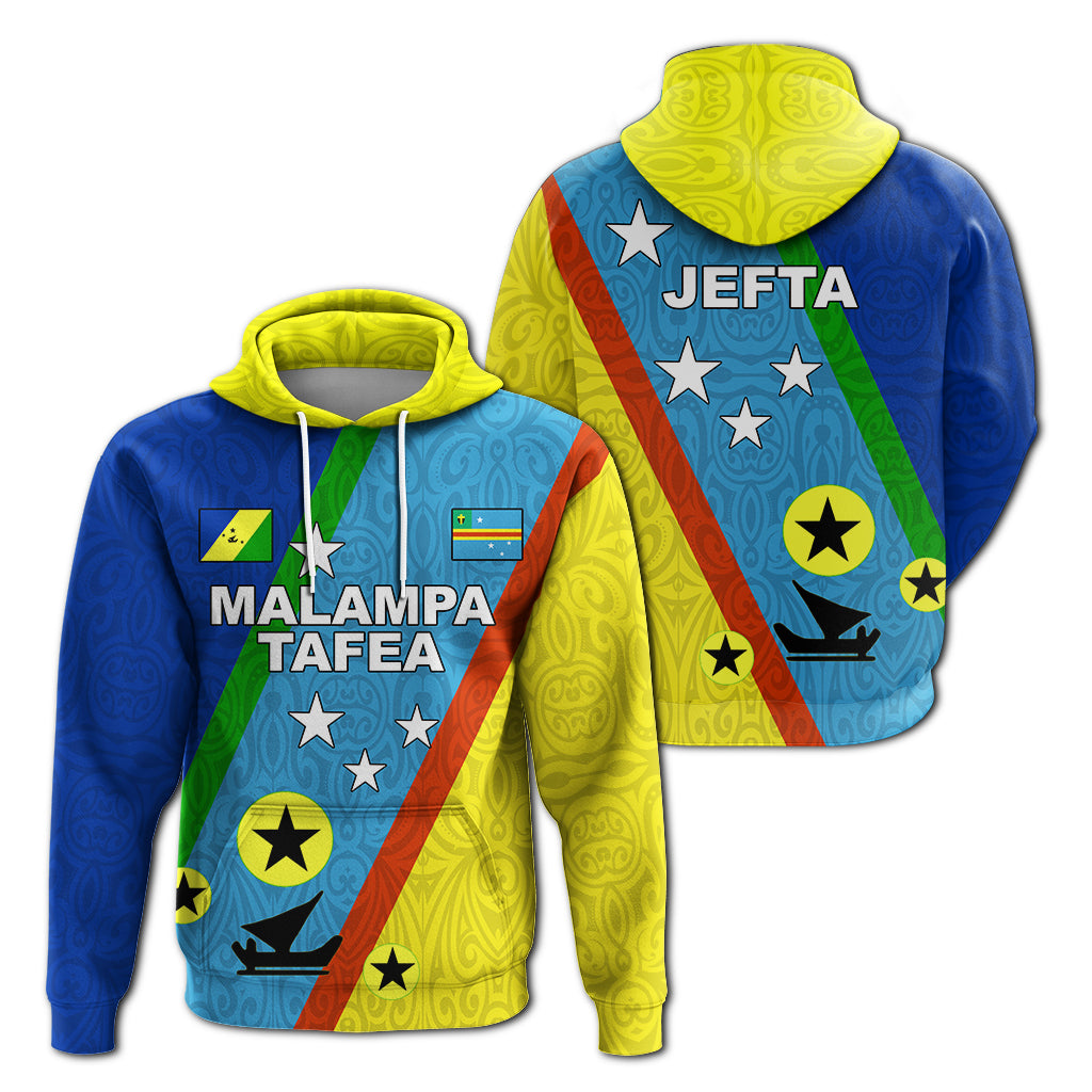 Vanuatu Malampa Tafea Combine Hoodie LT12 Unisex Blue - Polynesian Pride