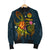 Polynesian Tahiti Men's Bomber Jacket - Legend of Tahiti (Blue) - Polynesian Pride