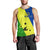 (Custom Personalised) Vanuatu Malampa Province - Men Tank Top - Flag Style - LT12 - Polynesian Pride